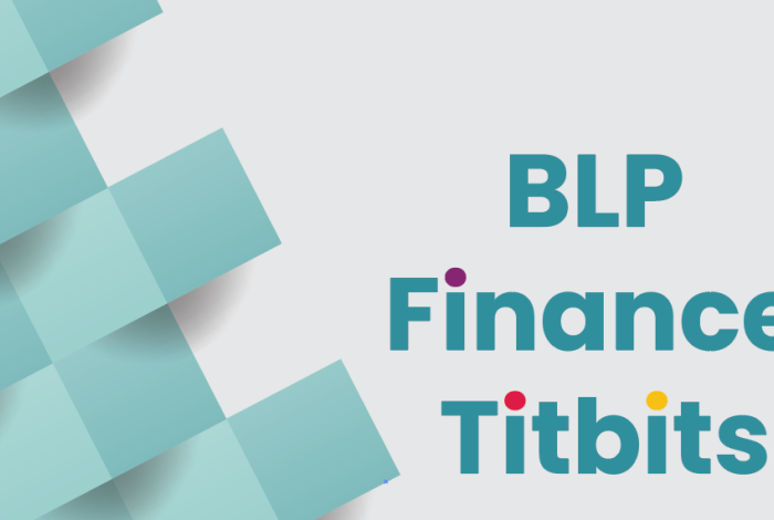 BLP Finance Titbits
